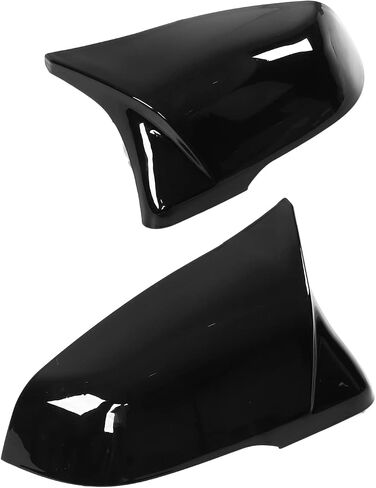 2pcs Side Rearview Mirror Cover L Right Glossy Black ABS Door Mirrors Replacement for A90 2018?2021 Workman an Anti Transparent Coating These Door Mirror Are Side Rearview in Saudi Arabia