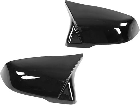 2pcs Side Rearview Mirror Cover L Right Glossy Black ABS Door Mirrors Replacement for A90 2018?2021 Workman an Anti Transparent Coating These Door Mirror Are Side Rearview in Saudi Arabia