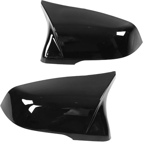 2pcs Side Rearview Mirror Cover L Right Glossy Black ABS Door Mirrors Replacement for A90 2018?2021 Workman an Anti Transparent Coating These Door Mirror Are Side Rearview in Saudi Arabia