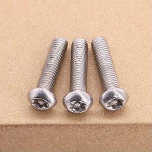 M8-1.25 × 45 مم (15 قطعة) رأس مسامير آلة أمان Torx رأس البراغي ، بت من بينها ، 304 الفولاذ المقاوم للصدأ 18/8 ، البراغي المقاومة للعبث ، الخيط الكامل in Saudi Arabia