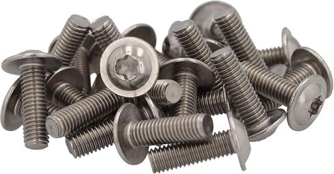 (25pcs) Belmetric M5x10 Torx Button Fill ISO 7380-2 Metric Macher مع TX-25 in Kuwait