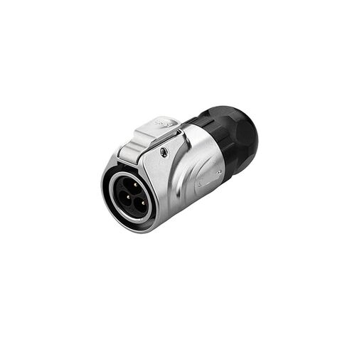 LP16 Aviation Plug and Socket 3-pin Threaded Panel mounting Full Metal Waterproof Connector(Male Plug) in Saudi Arabia