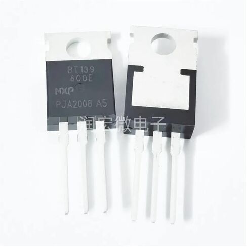 10PCS BT137 136 138 139-800E-600E 800G in-line TO-220 Triac(BT137-600E) in Saudi Arabia