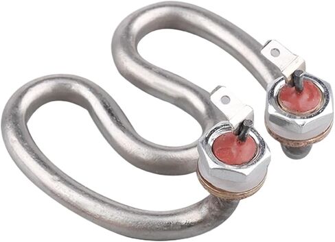 1pcs 220v Tubular Immersion Heating Element for Kettle SUS/Copper Shaped Heating Tube for Coffee Electric Immersed Heater 500w/600w(SUS304 600W) in Saudi Arabia