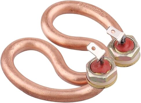 1pcs 220v Tubular Immersion Heating Element for Kettle SUS/Copper Shaped Heating Tube for Coffee Electric Immersed Heater 500w/600w(SUS304 600W) in Saudi Arabia