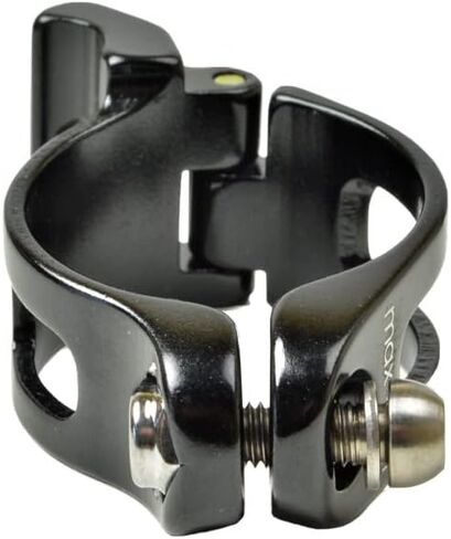 Omni Racer Worlds أخف سبيكة Derailleur Braze-On Adapter Clamp: 28.6mm متوافق مع Shimano ، Sram ، Campagnolo: Black 28.6mm in Kuwait