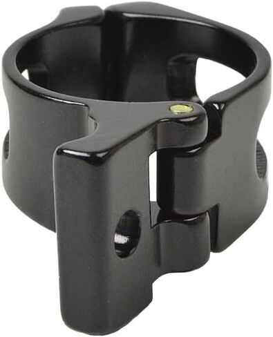 Omni Racer Worlds أخف سبيكة Derailleur Braze-On Adapter Clamp: 28.6mm متوافق مع Shimano ، Sram ، Campagnolo: Black 28.6mm in Kuwait