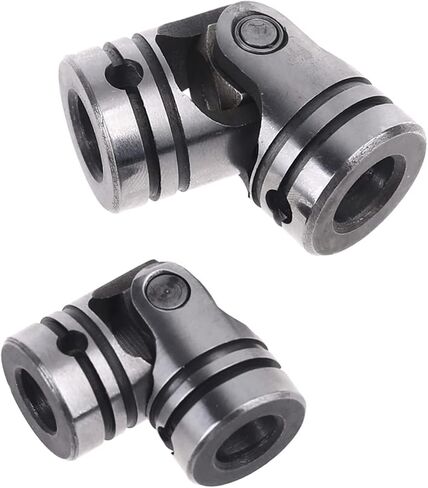 Universal Joints Diameter 16mm/20mm Universal Coupling Shaft Coupling Motor Connector DIY Steering Steel Universal Joint for Connecting Model Cars, Model Ships, Robots, et(8mm) in Saudi Arabia