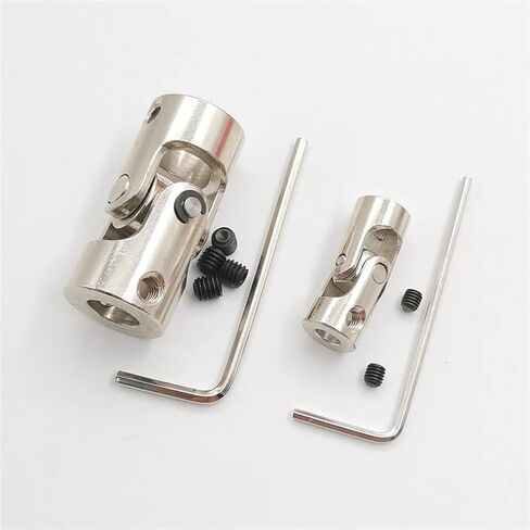 Universal Joints Metal Universal Shaft Coupling Steering Joint Universal Connector Toy Car Boat Model DIY Accessory (Many Size Available) for connecting model cars, model ships, robots, et(4-6mm x1PC) in Saudi Arabia