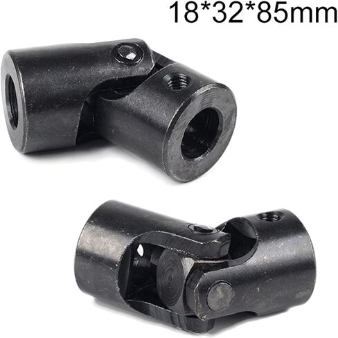 Universal Joints 18 * 32 * 85mm Universal Shaft Coupling Coupler Motor Connector Metal Cross Universal Joint Coupler Drive Shaft Transmission Tools for Connecting Model Cars, Model Ships, Robots, et in Saudi Arabia