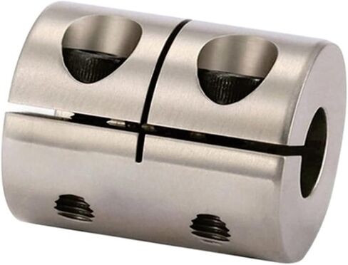 Universal Joints Shaft coupling stainless steel high rigidity clamp series for coupler 4/5/6/8/9 not Jaw spider flexible rigidity Coupler for connecting model cars, model ships, robots, et(GNCG-63x71( in Saudi Arabia