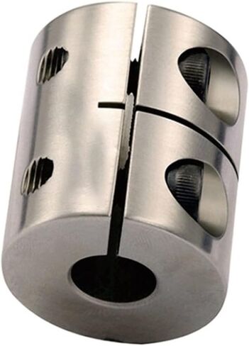 Universal Joints Shaft coupling stainless steel high rigidity clamp series for coupler 4/5/6/8/9 not Jaw spider flexible rigidity Coupler for connecting model cars, model ships, robots, et(GNCG-63x71( in Saudi Arabia