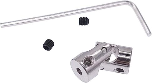 Universal Joints Boat car Shaft Coupler Universal Joint Coupling Carbon Steel Shaft couplings Motor Connector for Connecting Model Cars, Model Ships, Robots, et(2mm-2mm) in Saudi Arabia