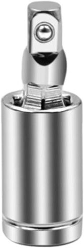 Universal Joints 1/4" 3/8" 1/2" Universal Joint Set Ratchet Angle Extension Bar Socket Adapter Manual and Pneumatic Bendable Adapter Socket Tools for Connecting Model Cars, Model Ships, in Saudi Arabia