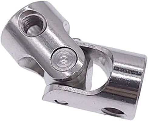 Universal Joints Universal coupling boat car shaft coupler motor connector metal universal joint couplings 2*2mm 2*2.3mm 2.3*2.3mm carbon steel for connecting model cars, model ships, robots, et(2mm-2 in Saudi Arabia