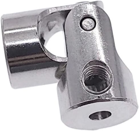 Universal Joints Universal coupling boat car shaft coupler motor connector metal universal joint couplings 2*2mm 2*2.3mm 2.3*2.3mm carbon steel for connecting model cars, model ships, robots, et(2mm-2 in Saudi Arabia