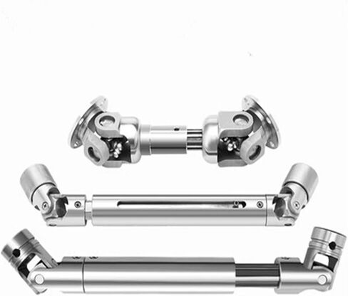 Universal Joints Single Double Joint Cross Universal Joint Coupling Expansion Joint high Precision Needle Roller Bearing for Connecting Model Cars, Model Ships, Robots, et(4PCS,06G 18X36X74) in Saudi Arabia
