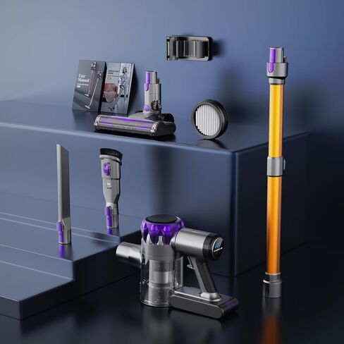 S3 Cordless Vacuum Plicner ، 45 كيلو بايت من عمال النظافة الفراغات الشفطية للمنزل ، ومساحة عصا قابلة لإعادة الشحن لمدة 55 دقيقة in Kuwait