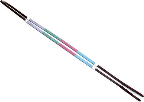 Exion Rainbow Rubber Reins for Horses | English Training Reins with Color-Coded Grip | 16mm Pastel Rubber Grip, Hook Stud Ends & SS Hardware | Balanced Rein Control for Riders of All Levels in Saudi Arabia