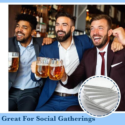 50 PCS الحصير البولية القابلة للتصرف للرجال الحمام منصات البول التجارية للرجال من أجل الحصير المرحاض للرجال غير المنزلق مياه مزيل العرق في حامي أرضية من البول ، رمادي (سداسي) in Kuwait