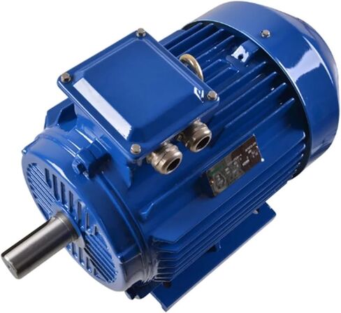 asynchronous motor YE2-80M2-4 Three phase asynchronous motor 380v 50hz 0.75kw 1395rpm blue body B3 in Saudi Arabia