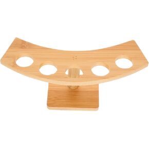 حامل مخروط الآيس كريم حامل للوشي رف شاشة متين للمطاعم والحفلات بسلاسة لإنهاء خمسة لسهولة الوصول in Kuwait