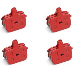 8PCS Bike Brake Pads, Bike Disc Resin Brakes Pad, Semi Metal Smooth Braking Low Noise Cycling Pads Kit Mute Accessory Brake Pads Replacement for Electric Vehicle Mountain Bike Bicycle in Saudi Arabia
