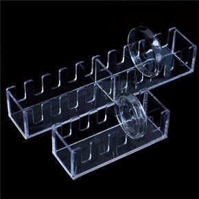 1PCS Organic dia 60/75/90/100/120/150mm Petri dish rack PMMA Support Rack Lab Supplies(150mm 5positions) in Kuwait