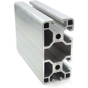 1 Piece Aluminum Profile 4080 N1 Aluminum Profile Extrusion 100-800EU Standard 3D Printer Parts Anode Guide Wire Aluminum Profile(300mm) in Saudi Arabia