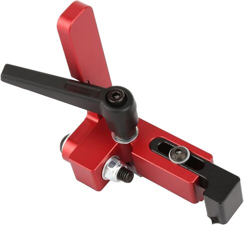 Alloy Steel Type 75 Woodworking Tool Miter Track Stop, Accurate Length Limit Device for Standard T Track, Easy to Use, with Great Helper for Woodworker, Easy to Carry, Simple to in Saudi Arabia