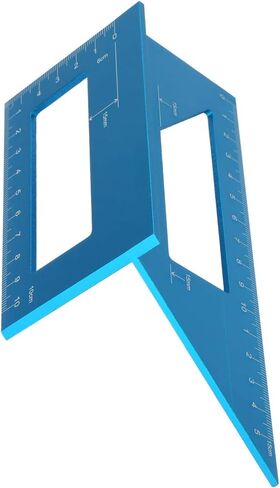 ymiko 45/90 درجة المقياس miter ، مقياس سبيكة الألومنيوم SA miter ، أداة سرج سرج متعددة الوظائف (الأزرق) in Saudi Arabia