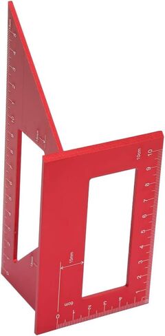 ymiko 45/90 درجة المقياس miter ، مقياس سبيكة الألومنيوم SA miter ، أداة سرج سرج متعددة الوظائف (الأزرق) in Kuwait