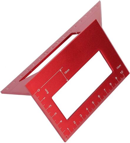 ymiko 45/90 درجة المقياس miter ، مقياس سبيكة الألومنيوم SA miter ، أداة سرج سرج متعددة الوظائف (الأزرق) in Kuwait