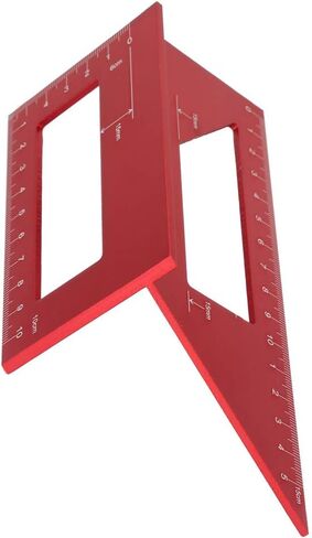 ymiko 45/90 درجة المقياس miter ، مقياس سبيكة الألومنيوم SA miter ، أداة سرج سرج متعددة الوظائف (الأزرق) in Kuwait