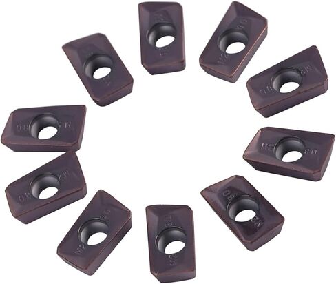 10 PCS CNC Carbide Tips إدراج قاطع الشفرة مع ، أداة تحول المخرطة مناسبة لمعالجة 45 من الصلب ، A3 الصلب ، الفولاذ المقاوم للصدأ 201 ، 304 in Kuwait