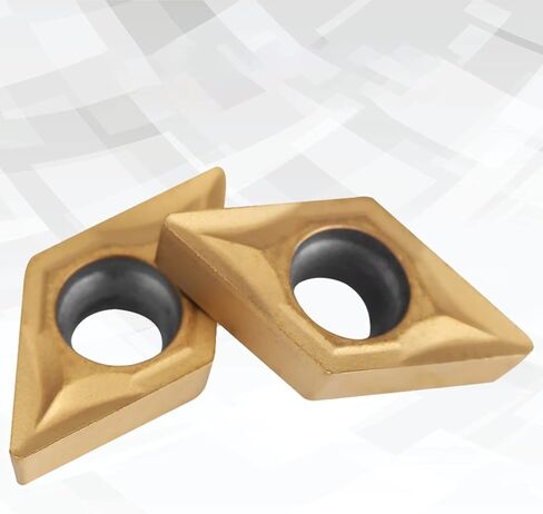 10pcs CNC Carbide Tips إدراج أداة مخرطة قاطع الشفرة مع صندوق ، مصنوع من كربيد ، يوفر تشطيبًا فعالًا للمعادن وارتداءها ومواد كيميائية in Kuwait