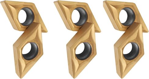 10pcs CNC Carbide Tips إدراج أداة مخرطة قاطع الشفرة مع صندوق ، مصنوع من كربيد ، يوفر تشطيبًا فعالًا للمعادن وارتداءها ومواد كيميائية in Kuwait
