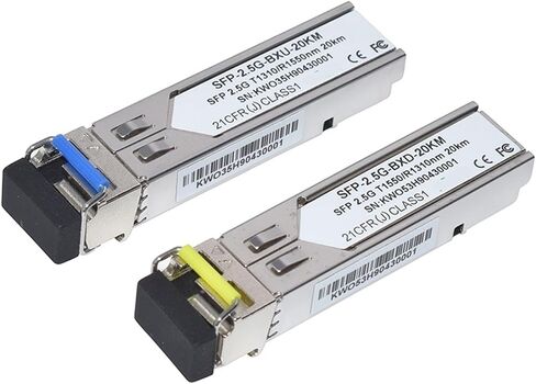 1pcs 2.5g 20km LC/SC Connector 1310/1550NM GBIC SFP MODULE (1 أزواج LC) in Saudi Arabia
