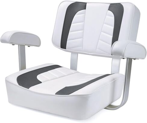 Premium Pontoon Captains Bucket Seat Captain Boat Seat with Arm Rest in Saudi Arabia