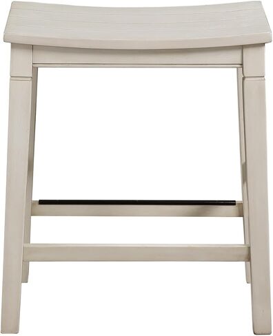 Farmhouse 5-Pack Counter Dining Set - Plank Effect Top, Shaped Counter Stool Seat - Compact and Functional - Perfect for Apartments,Kitchen Set in Saudi Arabia