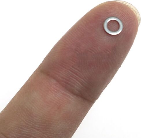Maxmoral 3x5x0.5mm غسالات مسطحة فائقة الفولاذ 304 من الفولاذ المقاوم للصدأ للبراغي ، والإصلاح الإلكتروني ، والسيارات in Saudi Arabia
