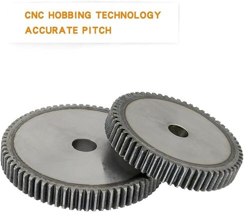 Steel Motor Drive Gear Spur Gear 1.5M-94/95/96/97/98/100/110/120 Teeth Carbon Steel Cylindrical High Frequency(1.5M96T - Bore 16 mm) in Saudi Arabia