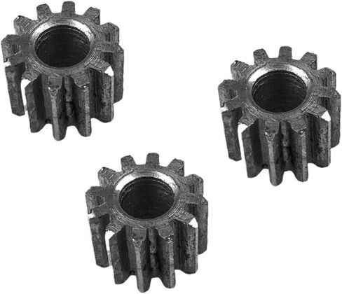 Steel Motor Drive Gear 1pcs Spur Gear 1M8/12/13/14T Process Hole 6mm Pinion Gear Motor Gear Total Height 10mm(1M 12 Teeth) in Saudi Arabia