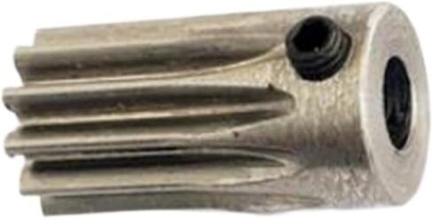 Steel Motor Drive Gear 2pcs K Type 0.5M Steel Spur Gear 12 13 14 15 16 17 18 19 20 Teeth Motor Gear Hole Diameter 3mm Metal Brass Gear Pinion(13 Teeth) in Saudi Arabia
