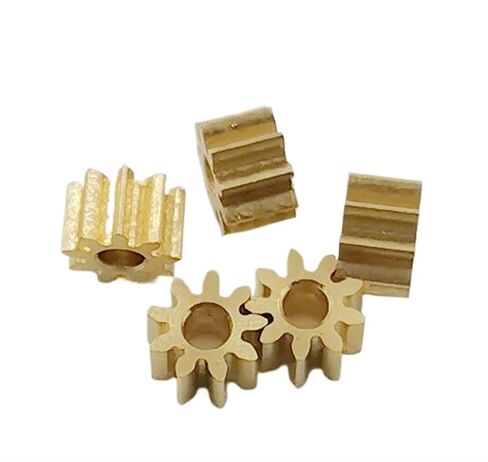 Steel Motor Drive Gear 1pcs 9T 0.35M Copper Pinion 9 Teeth 1.52mm Hole Mechanical Motor Gear Parts in Saudi Arabia