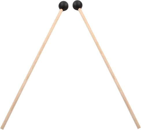 Piutouyar 2 PCS 15 بوصة مركزية Glockenspiel ، مقاطع جرس المطاطية الإيقاع الإيقاع إكسيليوفون ماليت العصي من الزيلوفون ، Glockenspiel ، عصا الجرس ، مطرقة أسطوانة اللسان in Saudi Arabia