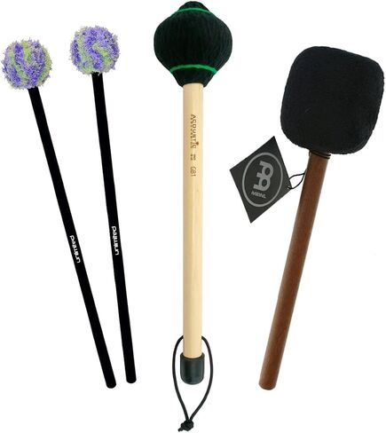 تم تعيين مطرقة من 26 "إلى 28" من البرونز (الصينية)-تشمل 4 مطرس/مثالي لمادة منتصف الحجم من الصينية والبرونزية غونغس in Kuwait