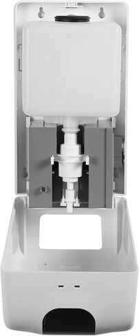 Automatic Touchless Soap and Hand Sanitizer Dispenser 1200ml with Durable Floor Stand and Drip Tray - Commercial Industrial Liquid or Gel Hands Free Motion Sensor ADA Compliant in Saudi Arabia