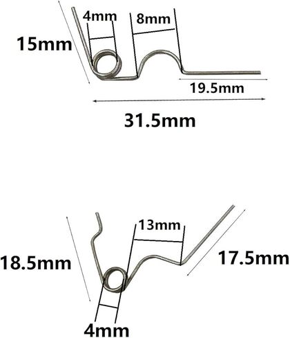 6pcs مجموعة الينابيع هارمونيكا متوافقة مع جزء هارنر هارمونيكا الربيع in Saudi Arabia
