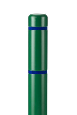 Bollardgard 4 "× 52" Cover Bollard Green (شريط أبيض أخضر) in Kuwait